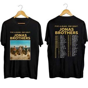 Jonas Brothers 2023 Tour Music Concert Shirt 2 sided Tee